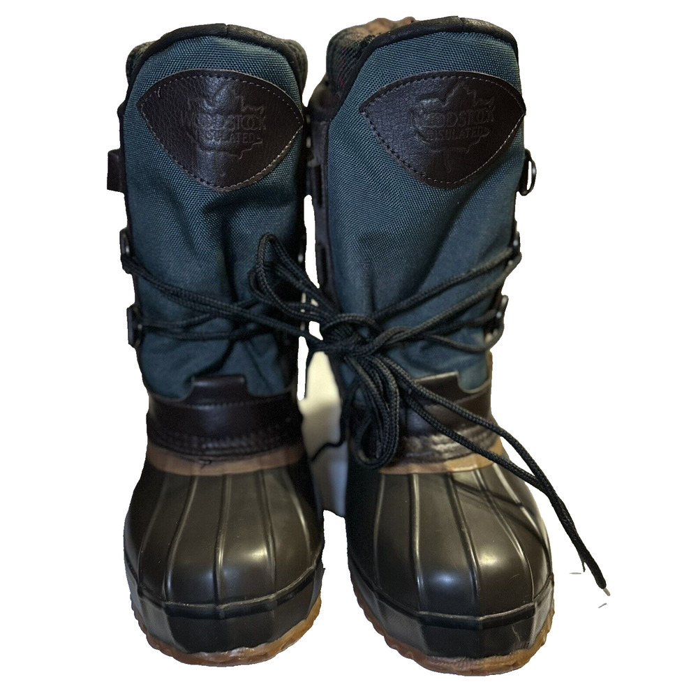 woodstock thermolite‎ Steel Shank boots rain winter size 9M